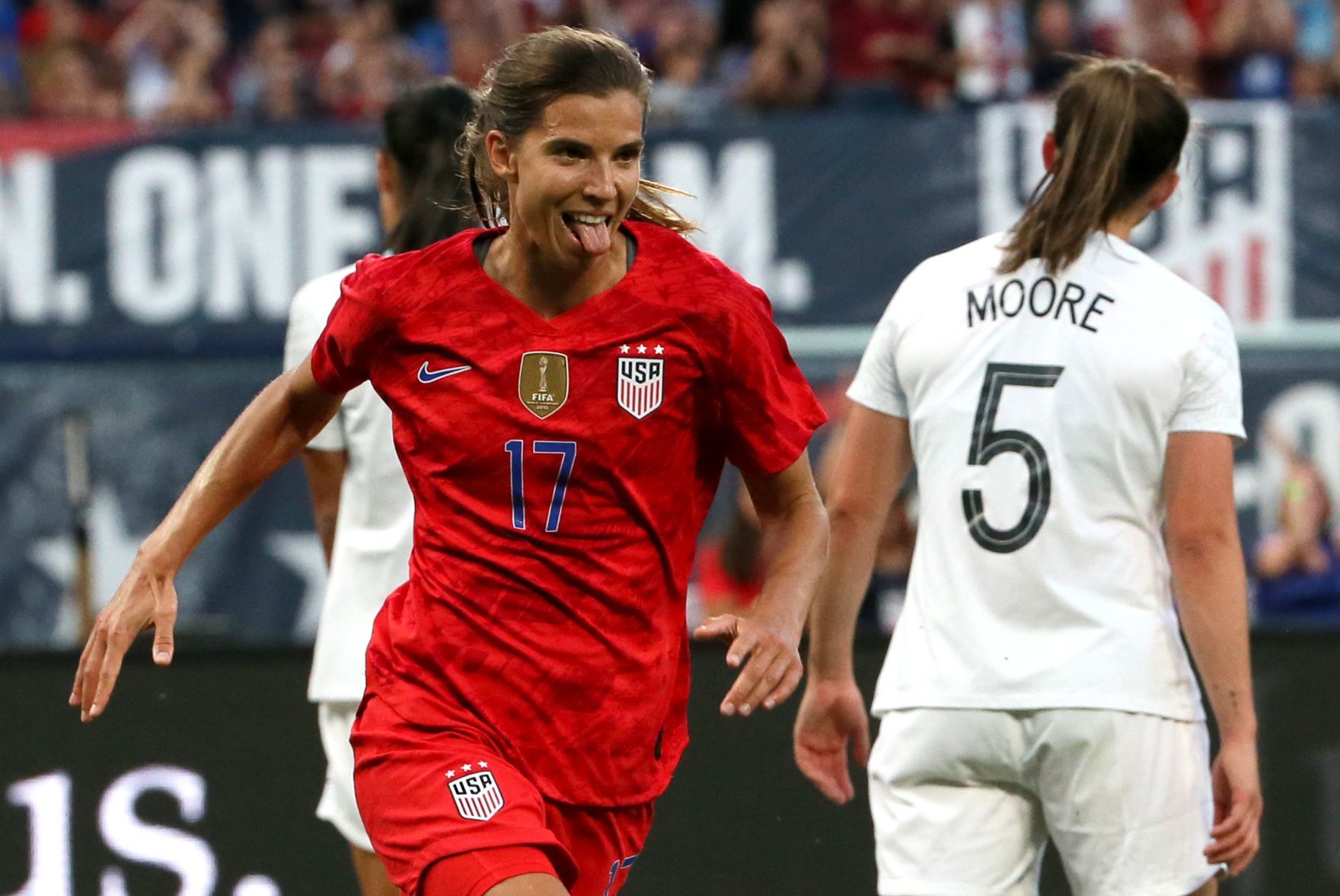 USA vs. New Zealand, pre-Women's World Cup friendly at Busch Stadium in St. Louis